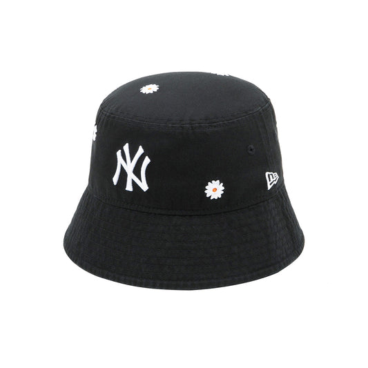 NEW ERA New York Yankees - BUCKET-01 バケットハット SB MLB DAISY BLACK【13946807】