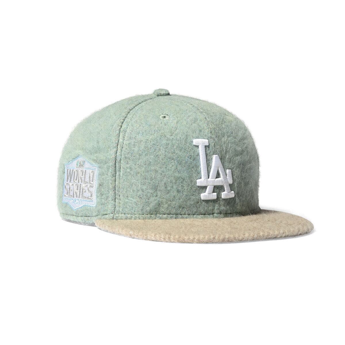 NEW ERA Los Angeles Dodgers - 59FIFTY CO 2020 WS LUX FABRIC LGRN/BEIGE【14450331】