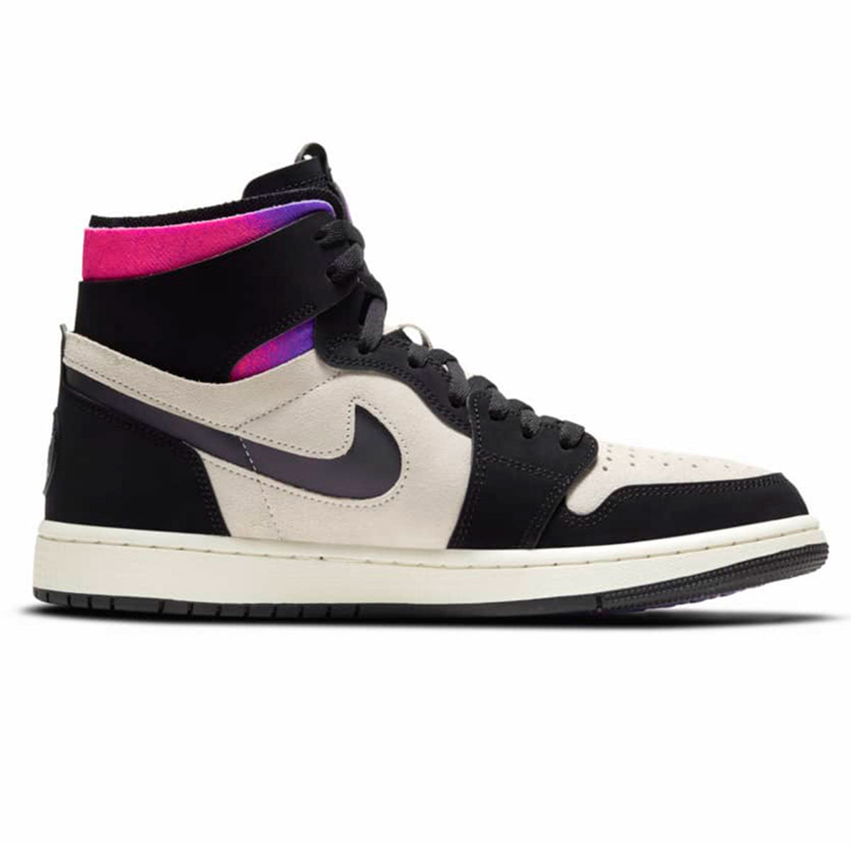 NIKE AIR JORDAN 1 ZOOM AIR CMFT PSG「白/黑-通靈紫」 Nike Air Jordan 1 Zoom Air Comfort PSG「白/黑通靈紫」 [db3610-105]