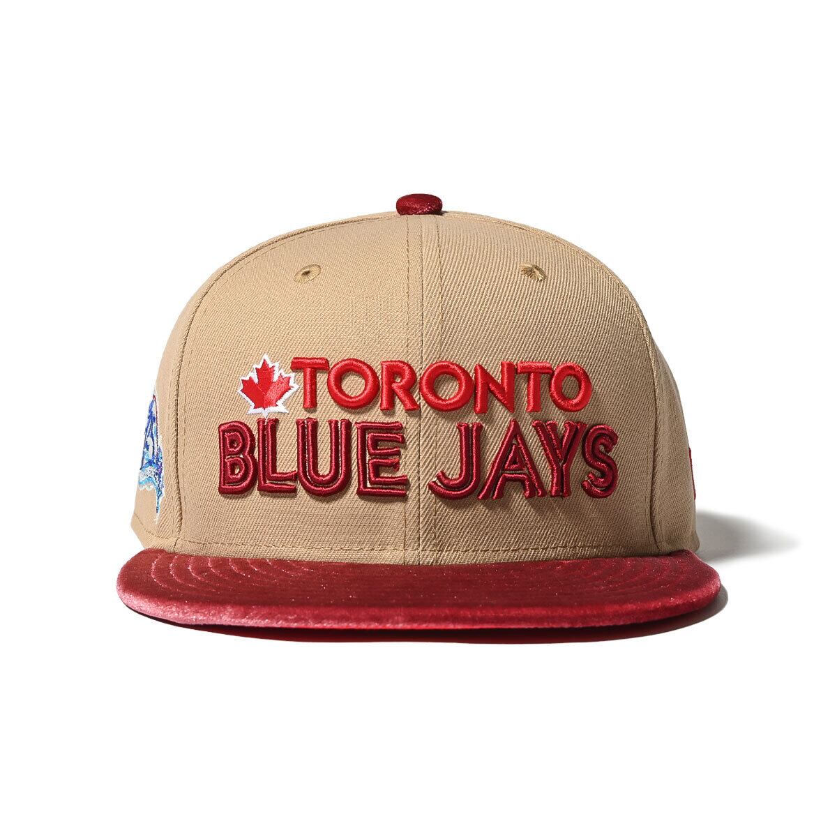 NEW ERA Toronto Blue Jays - 59FIFTY CO 25TH ANV CAMEL/VELOUR MRN【70895747】