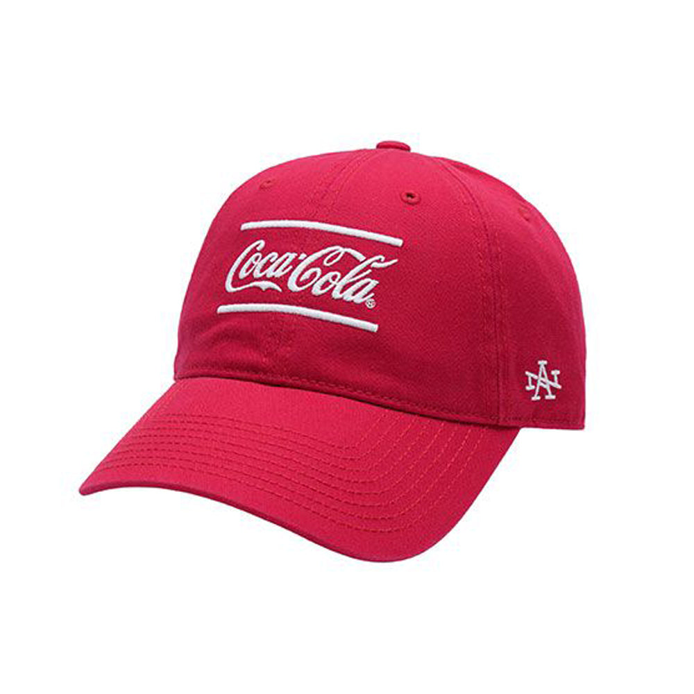 American Needle - COCA-COLA URBAN LOGO BALLPARK CAP RED 【SMU674OCOKE】
