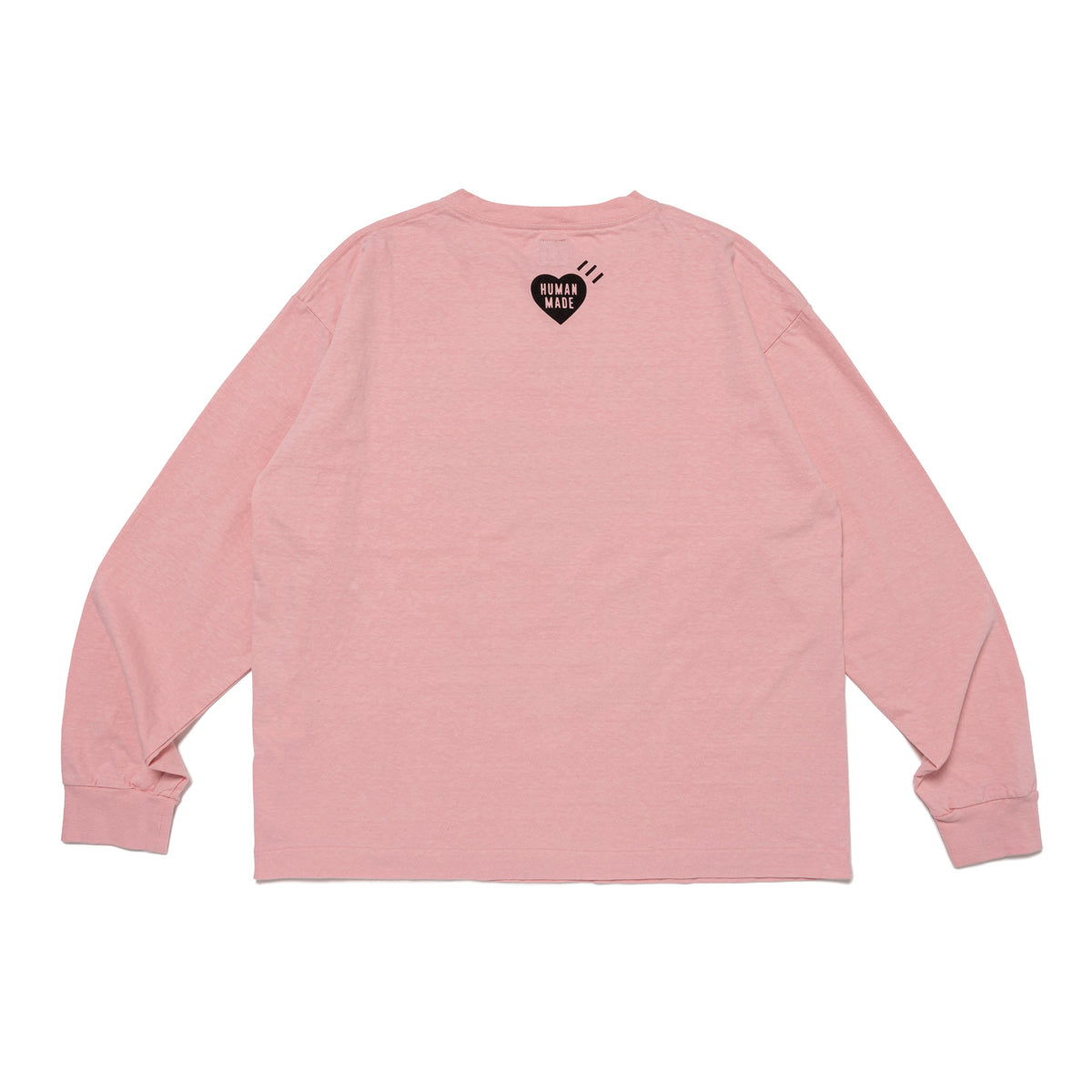 HUMAN MADE GRAPHIC L/S T-SHIRT PINK Graphic long sleeve T-shirt pink [HM28CS034]