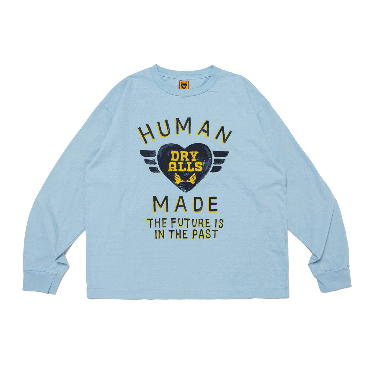 HUMAN MADE GRAPHIC L/S T-SHIRT BLUE Graphic long sleeve T-shirt Blue [HM28CS034]