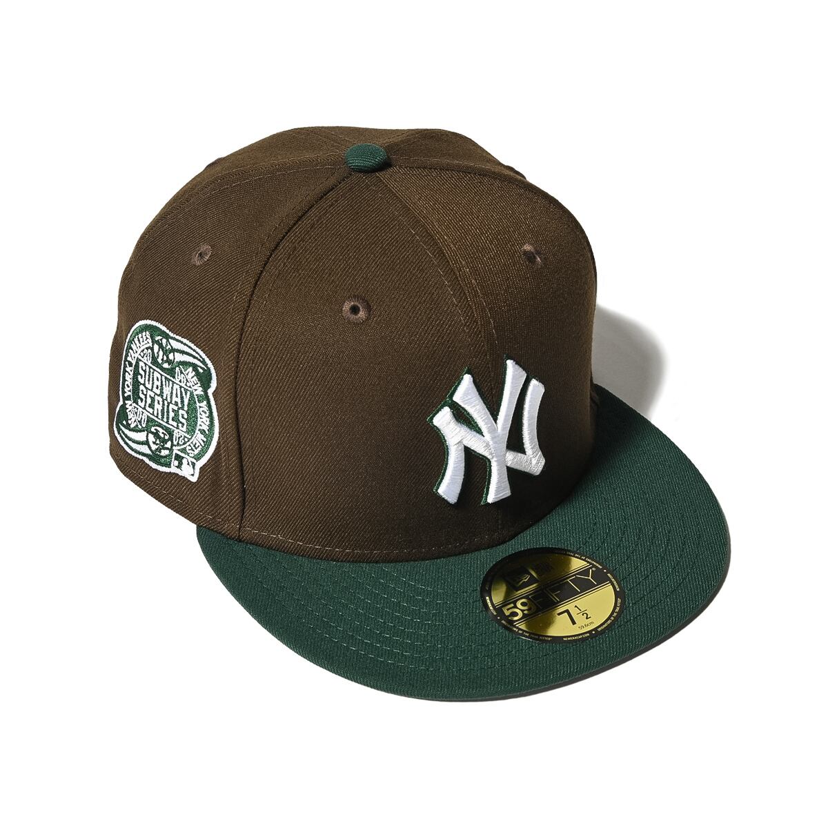 NEW ERA New York Yankees - 59FIFTY CO 2000 WS  B＆B WALNUT/DARK GREEN【70890656】