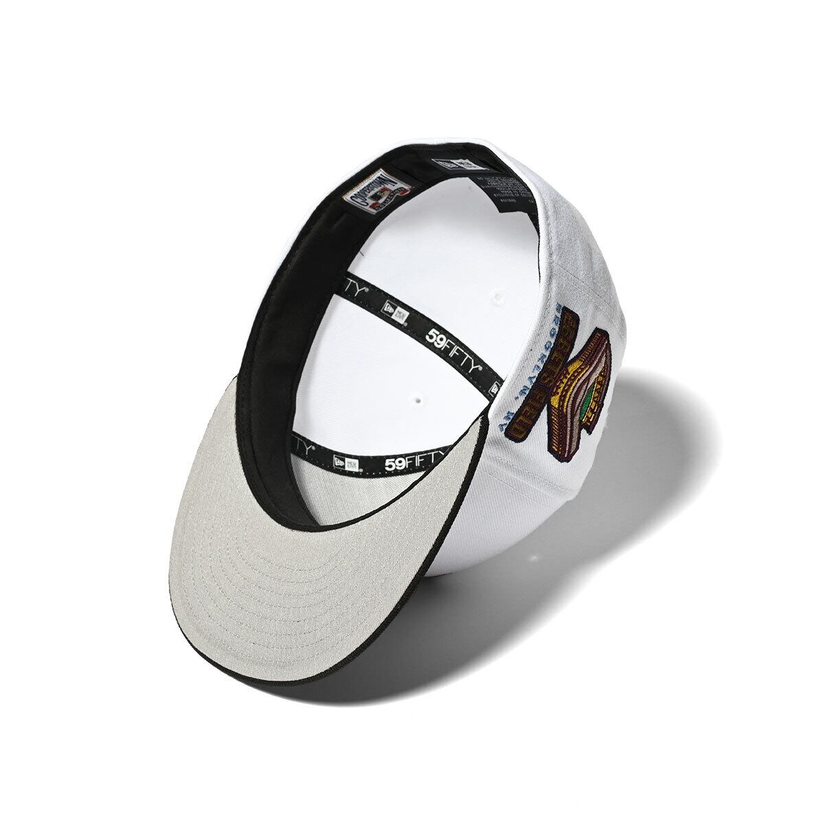 NEW ERA - Brooklyn Dodgers EBBETS FIELD CO 59FIFTY WHITE/BLACK【70830477】