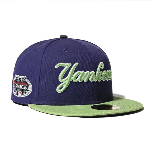NEW ERA - NEW YORK YANKEES CO 2008 ASG 59FIFTY PURPLE MATCHA【70930088】