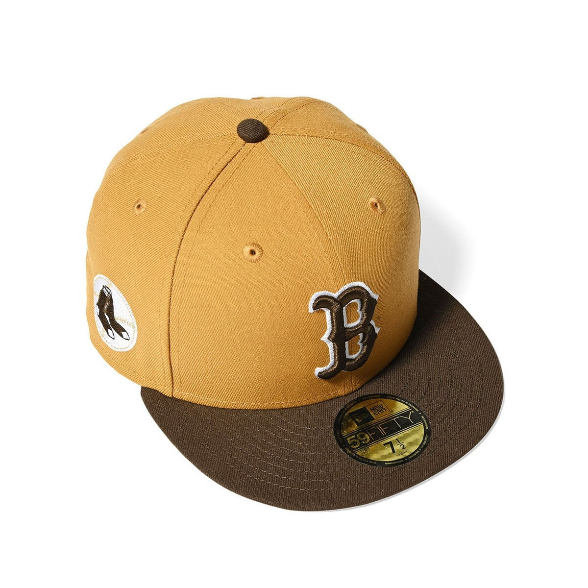 NEW ERA - BOSTON RED SOX CO 59FIFTY PANATA TAN /WALNUT【70936294】