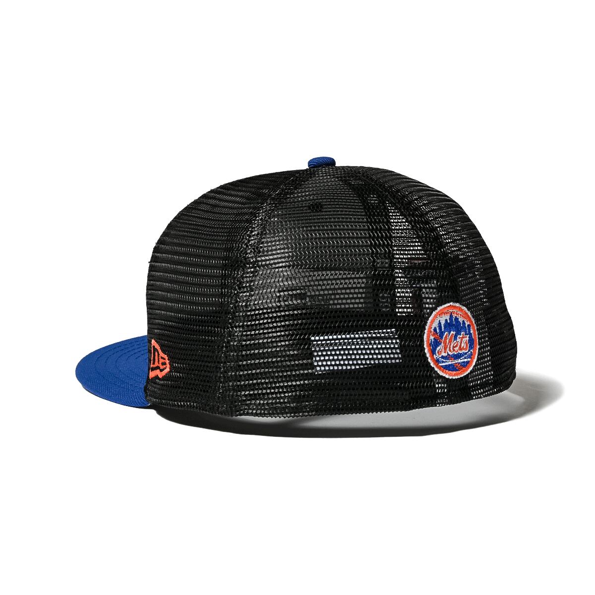 NEW ERA - NEW YORK METS CO 40TH ANV 59FIFTY TRUCKER BLACK/LRYL【70890658】
