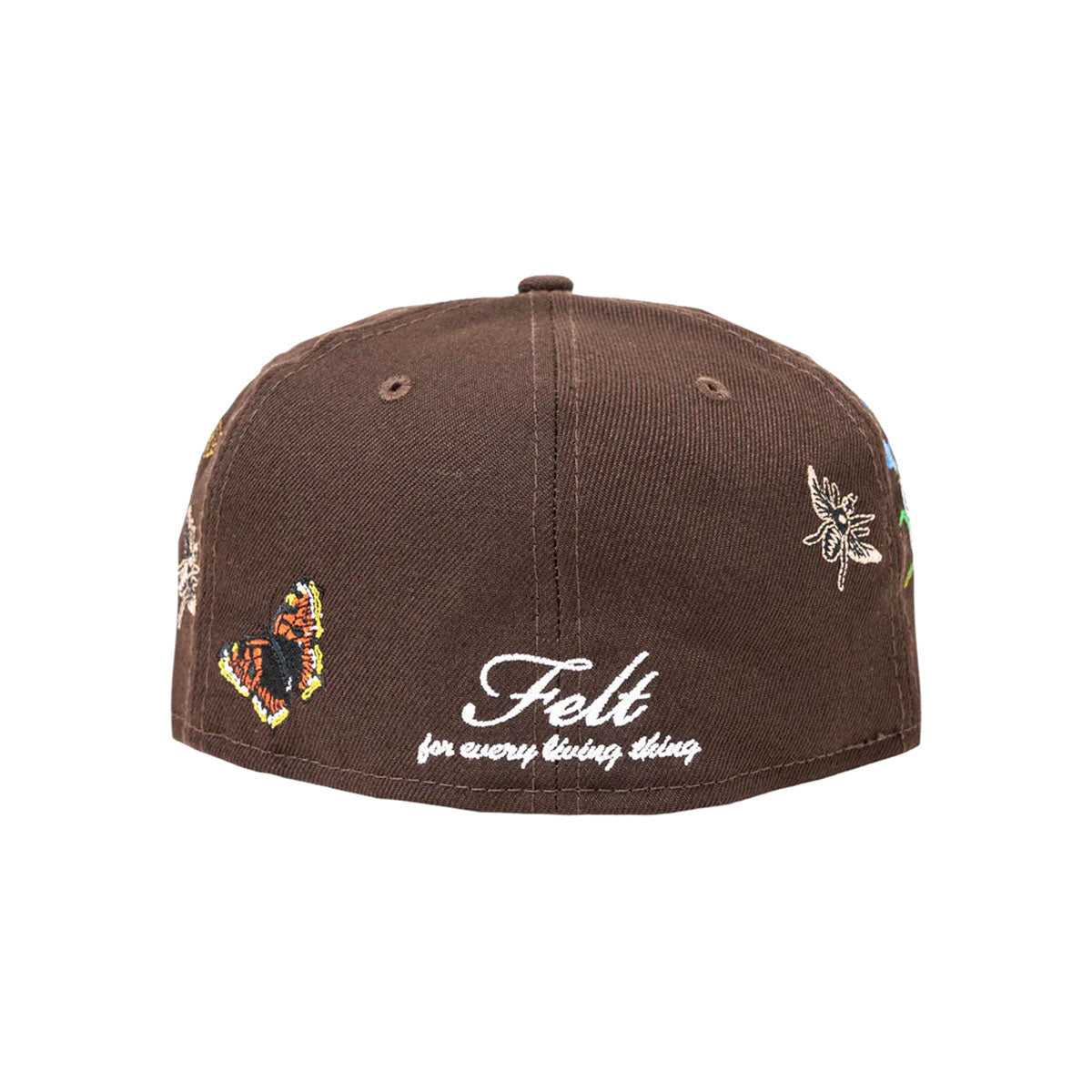 NEW ERA × FELT Florida Marlins - 59FIFTY BUTTERFLY GARDEN BROWN