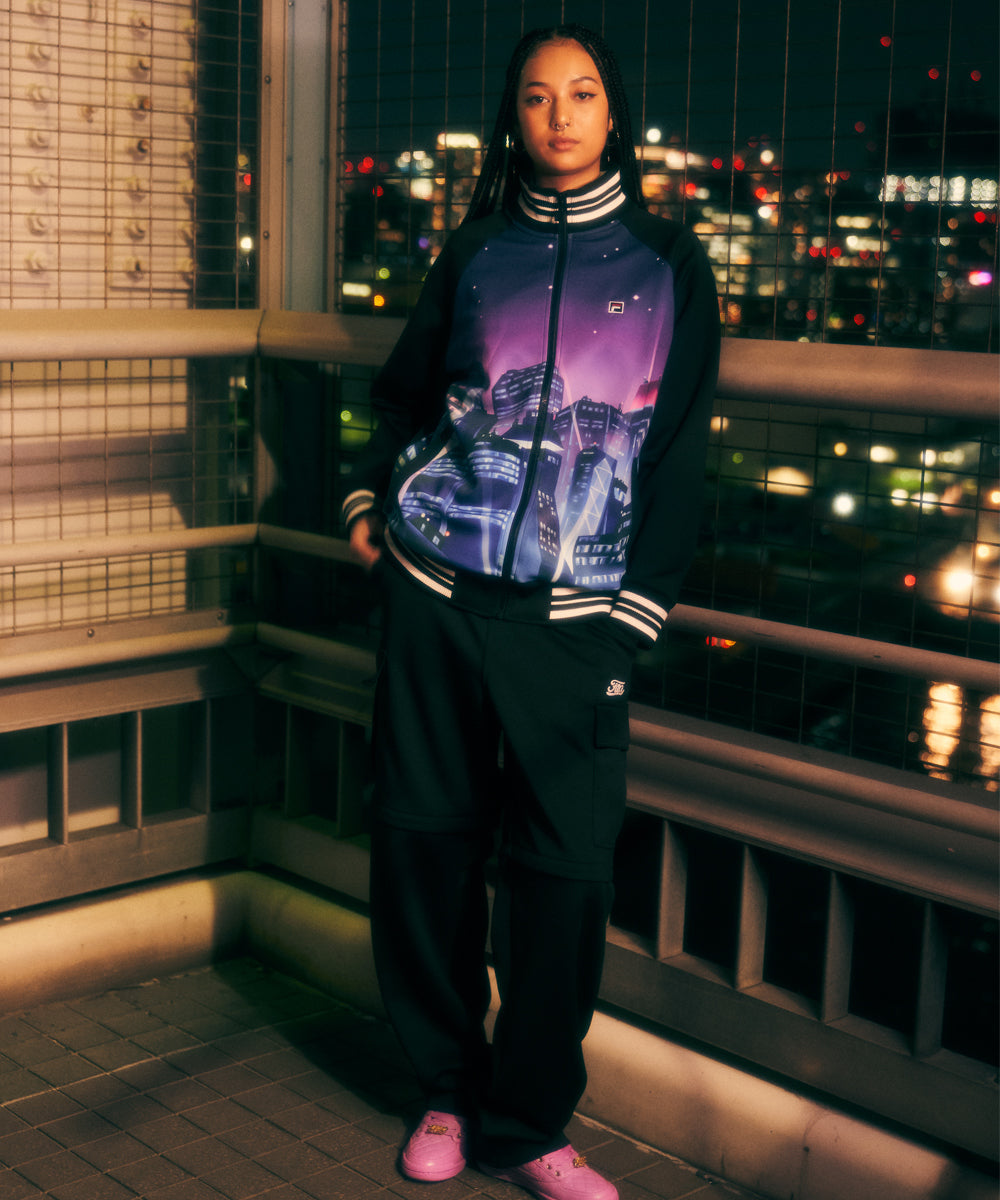 JP THE WAVY × FILA TENNIS 88 PURPLE