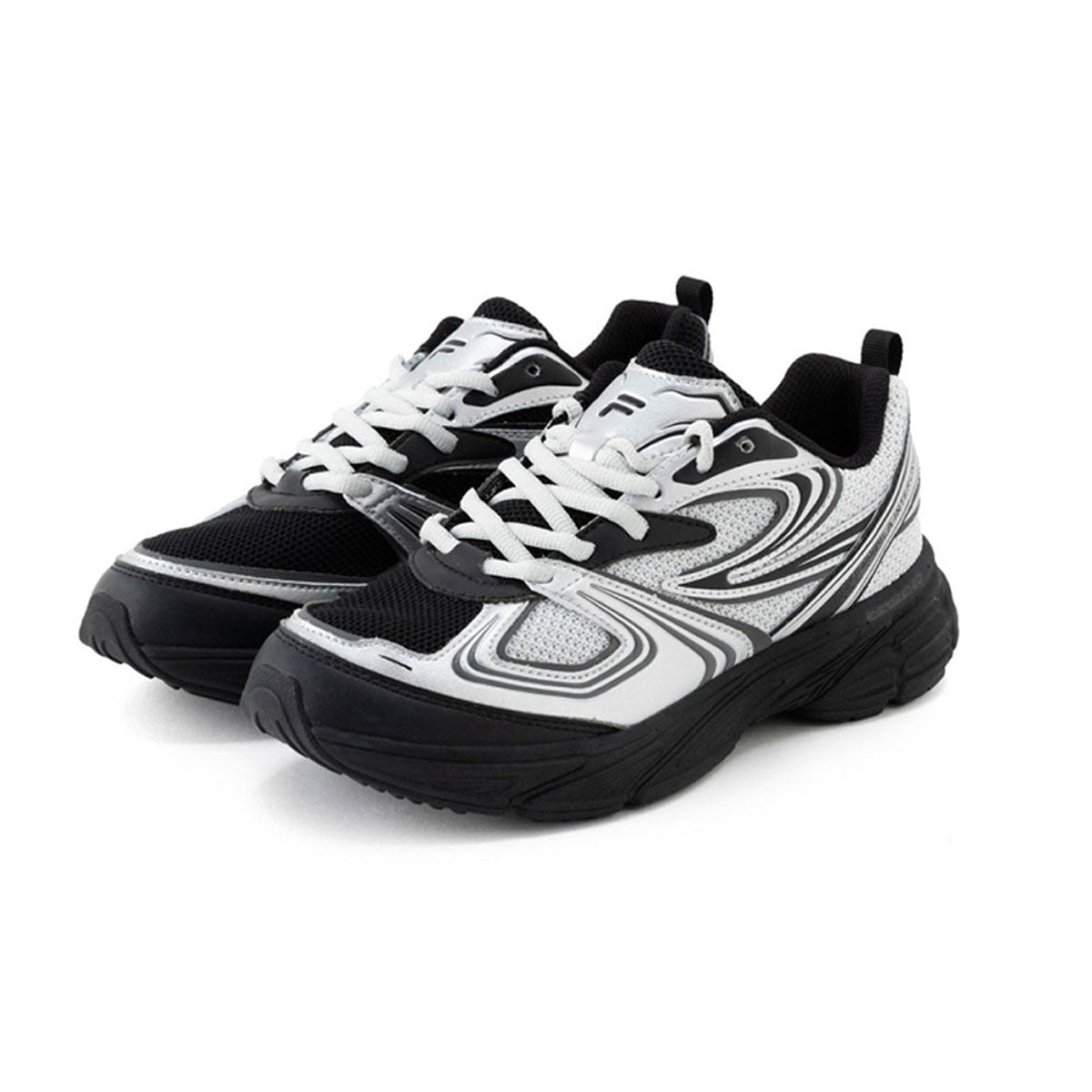 FILA - INTERUN Black / Black / Silver【1RM02699G-010】