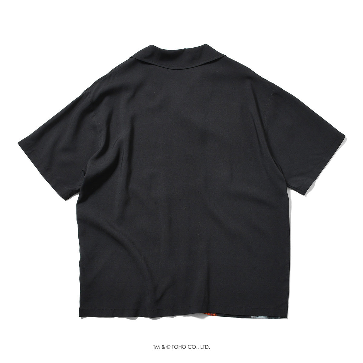 【受注販売：6月下旬頃より順次発送】GODZILLA | HOMEGAME OPEN COLLAR SHIRT ゴジラVSデストロイア【HG260203】