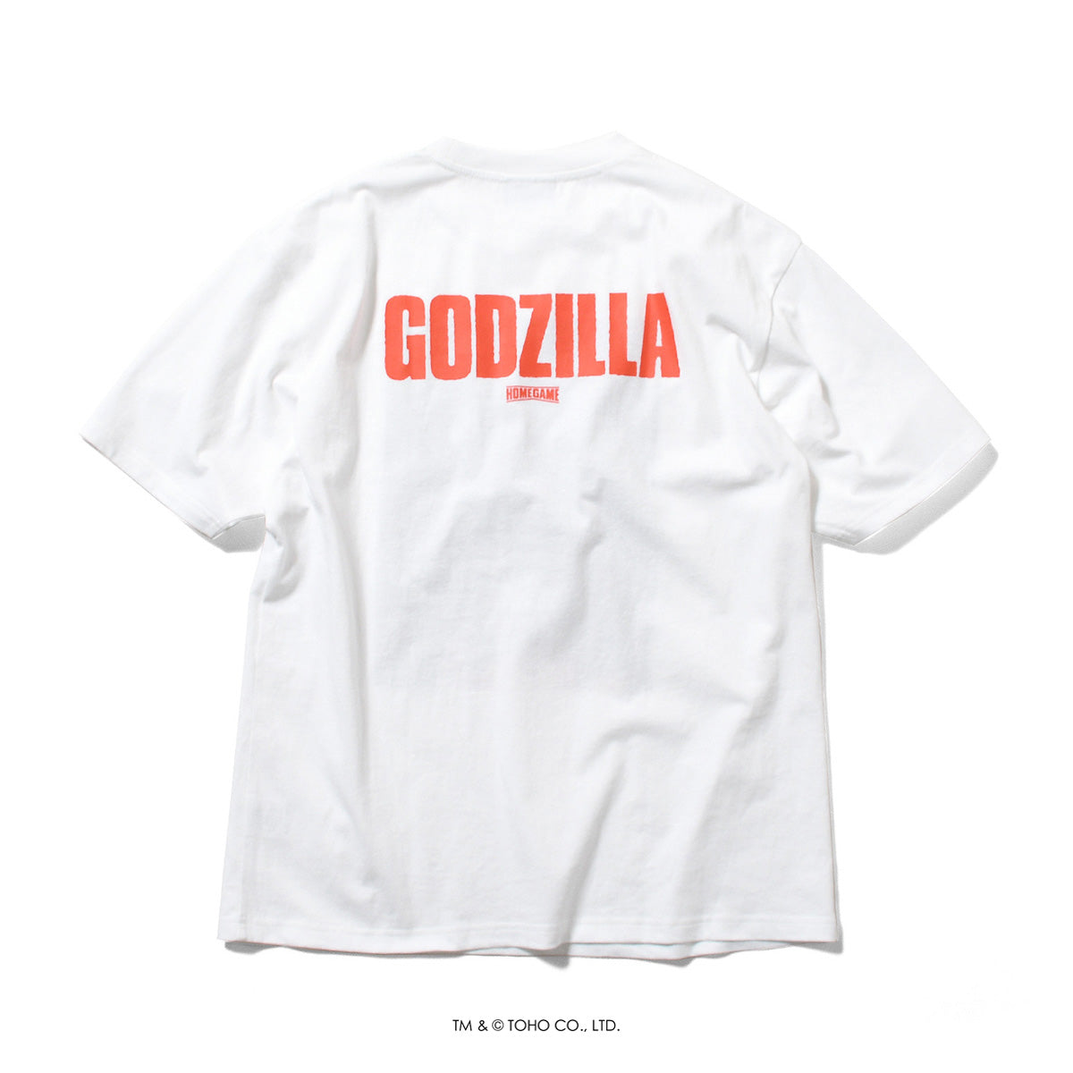 【受注販売：6月下旬頃より順次発送】GODZILLA | HOMEGAME BURNING GODZILLA TEE【HG260105】