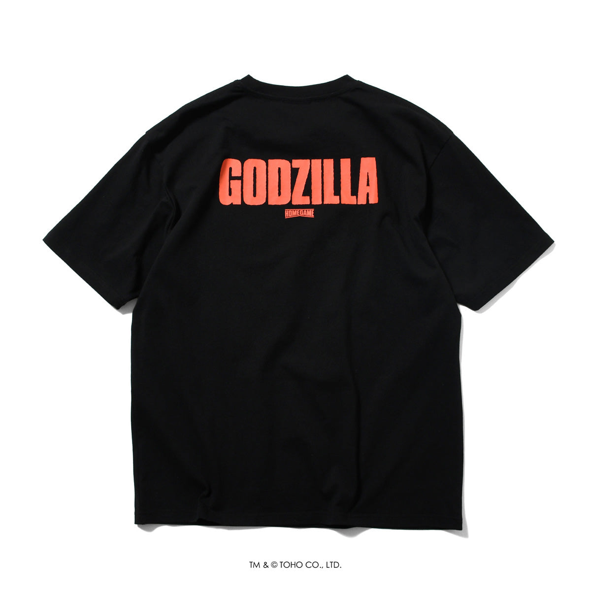 【受注販売：6月下旬頃より順次発送】GODZILLA | HOMEGAME BURNING GODZILLA TEE【HG260105】