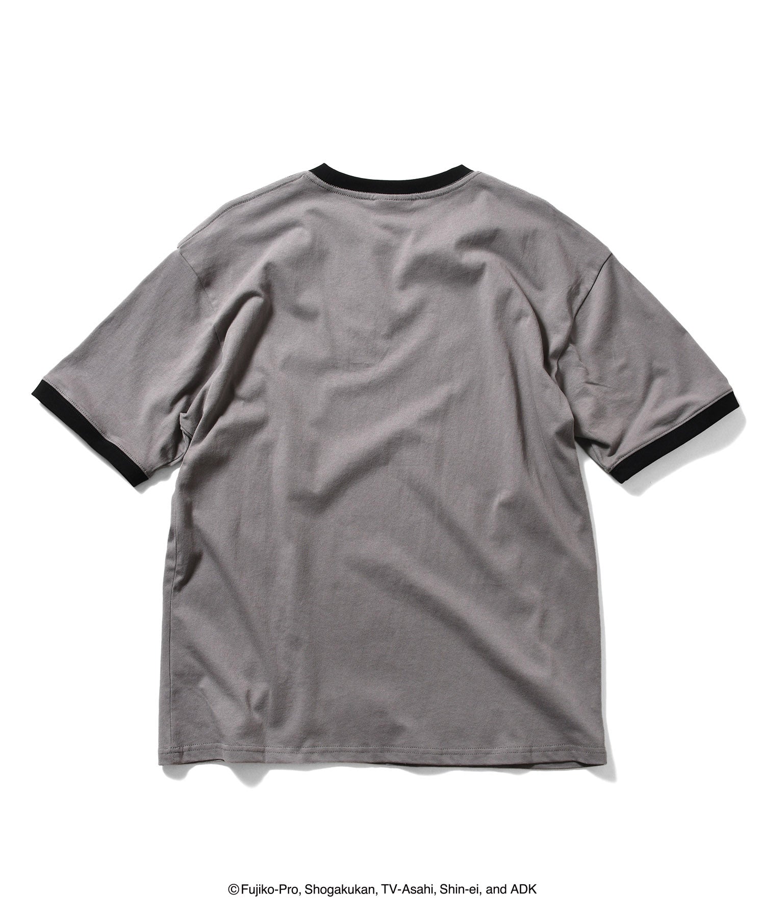 HOMEGAME｜ドラえもん - DORAEMON DORAMI RINGER TEE GRAY【HG2501112