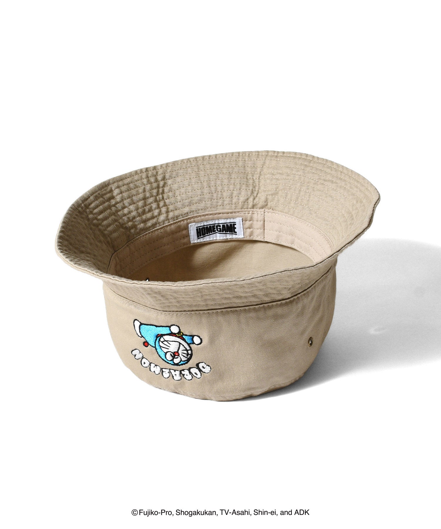 HOMEGAME｜ドラえもん - DORAEMON BUCKET HAТ KHAKI【HG251416