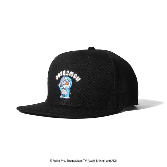 HOMEGAME｜ドラえもん - DORAEMON DORAYAKI SNAPBACK CAP BLACK【HG251415】