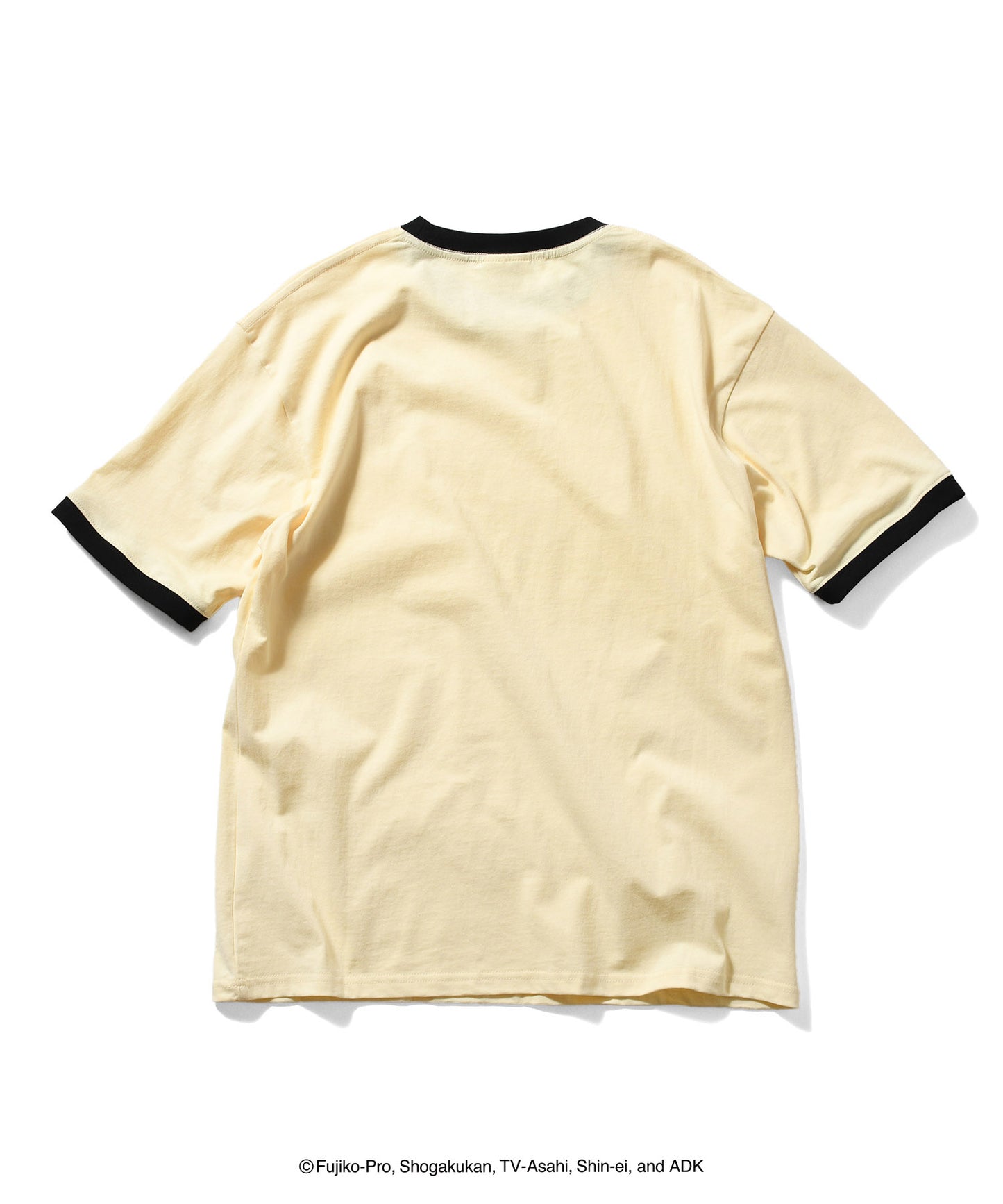 HOMEGAME｜ドラえもん - DORAMI RINGER TEE YELLOW【HG2501111】