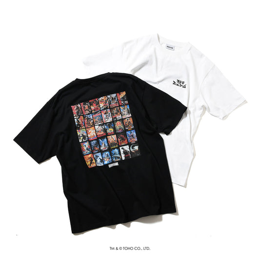 【受注販売：6月下旬頃より順次発送】GODZILLA | HOMEGAME ARCHIVE POSTER TEE【HG260104】