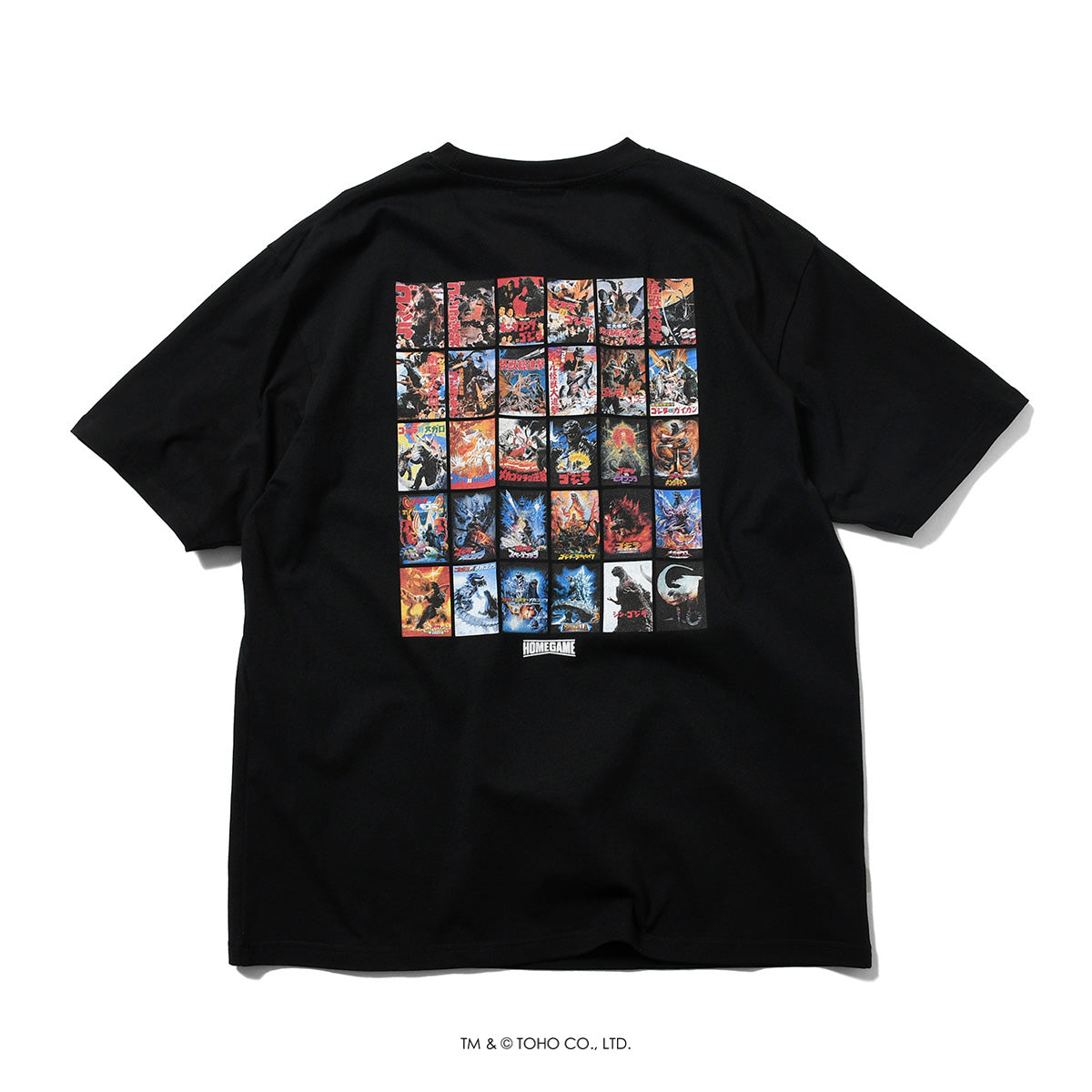 【受注販売：6月下旬頃より順次発送】GODZILLA | HOMEGAME ARCHIVE POSTER TEE【HG260104】