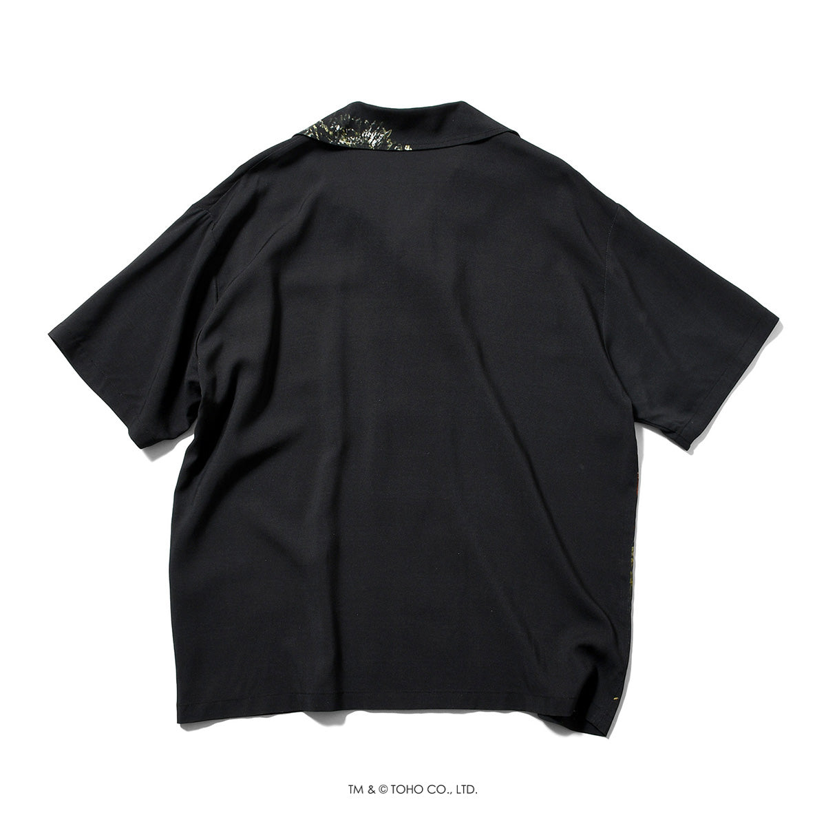 【受注販売：6月下旬頃より順次発送】GODZILLA | HOMEGAME OPEN COLLAR SHIRT ゴジラVSビオランテ 【HG260201】