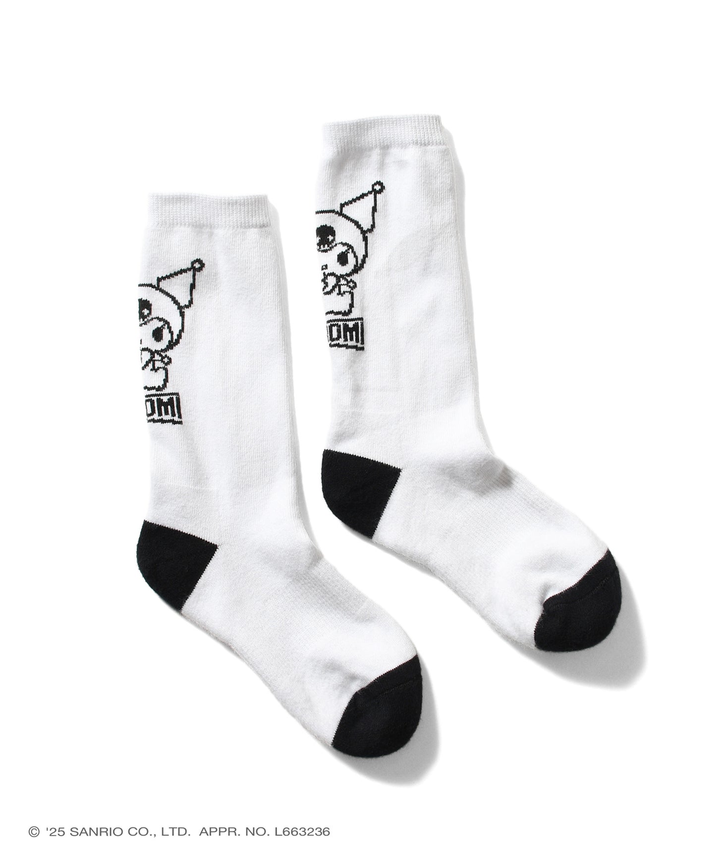 サンリオキャラクターズ×HOMEGAME - KUROMI HOMEGAME SOCKS【HG251708】