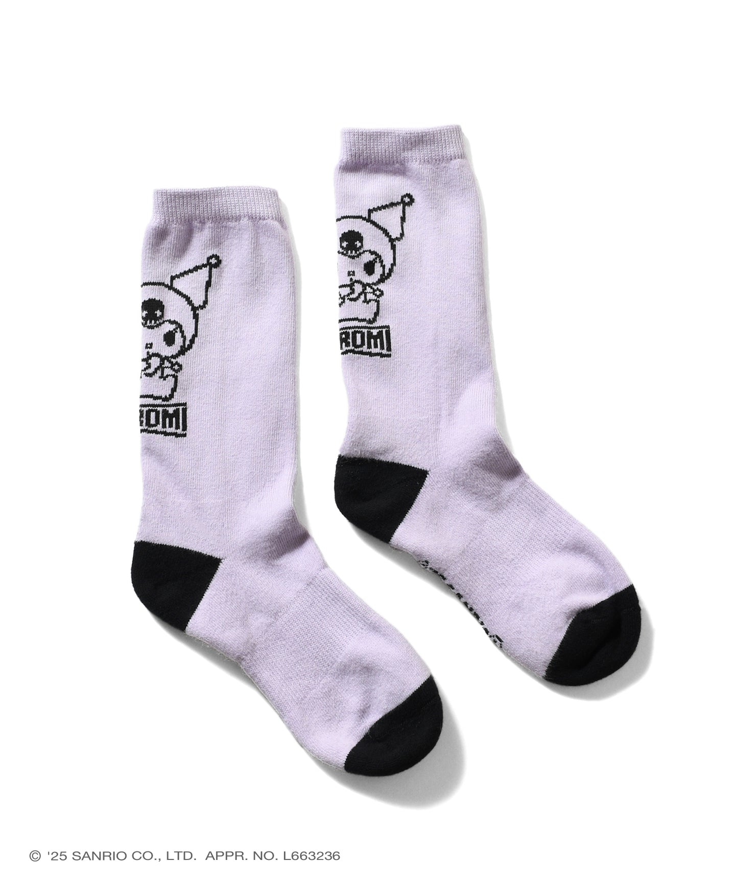 サンリオキャラクターズ×HOMEGAME - KUROMI HOMEGAME SOCKS【HG251707】