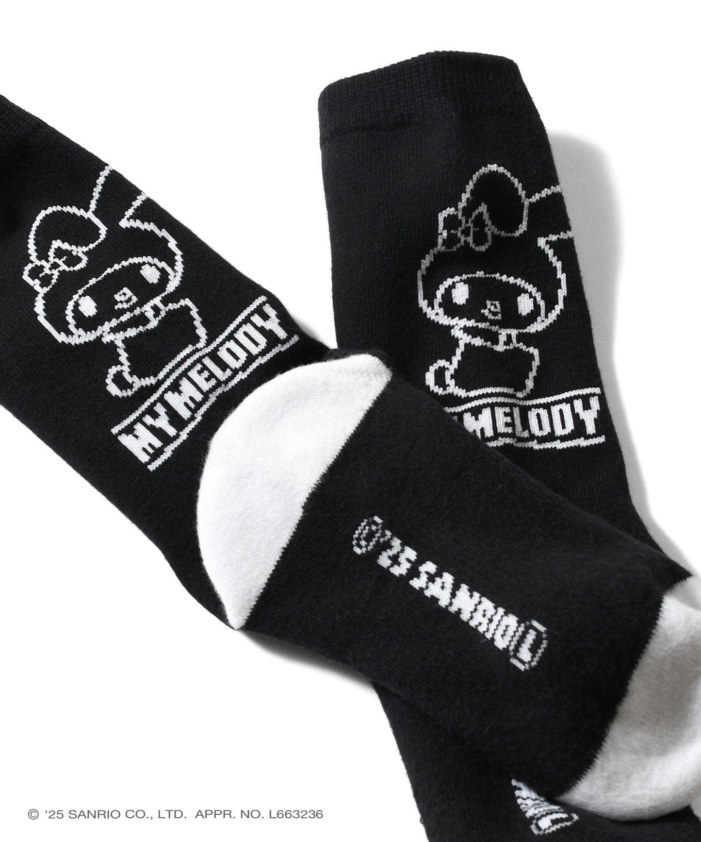 サンリオキャラクターズ×HOMEGAME - MY MELODY HOMEGAME SOCKS【HG251706】