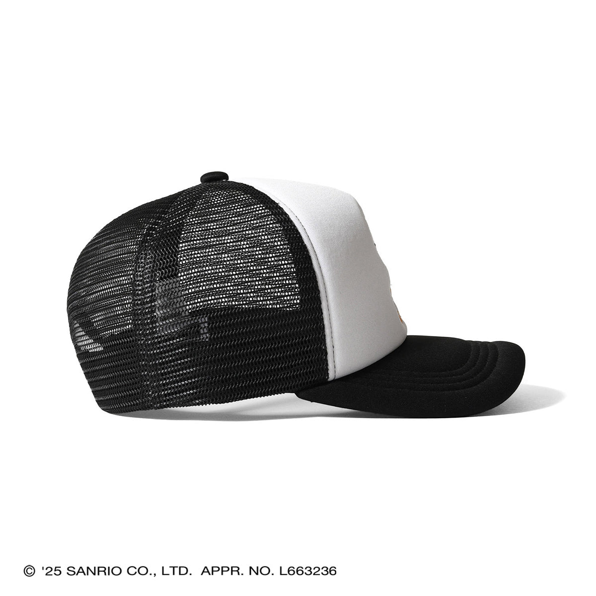 サンリオキャラクターズ×HOMEGAME - HELLO KITTY  MESH CAP BLACK【HG251406】