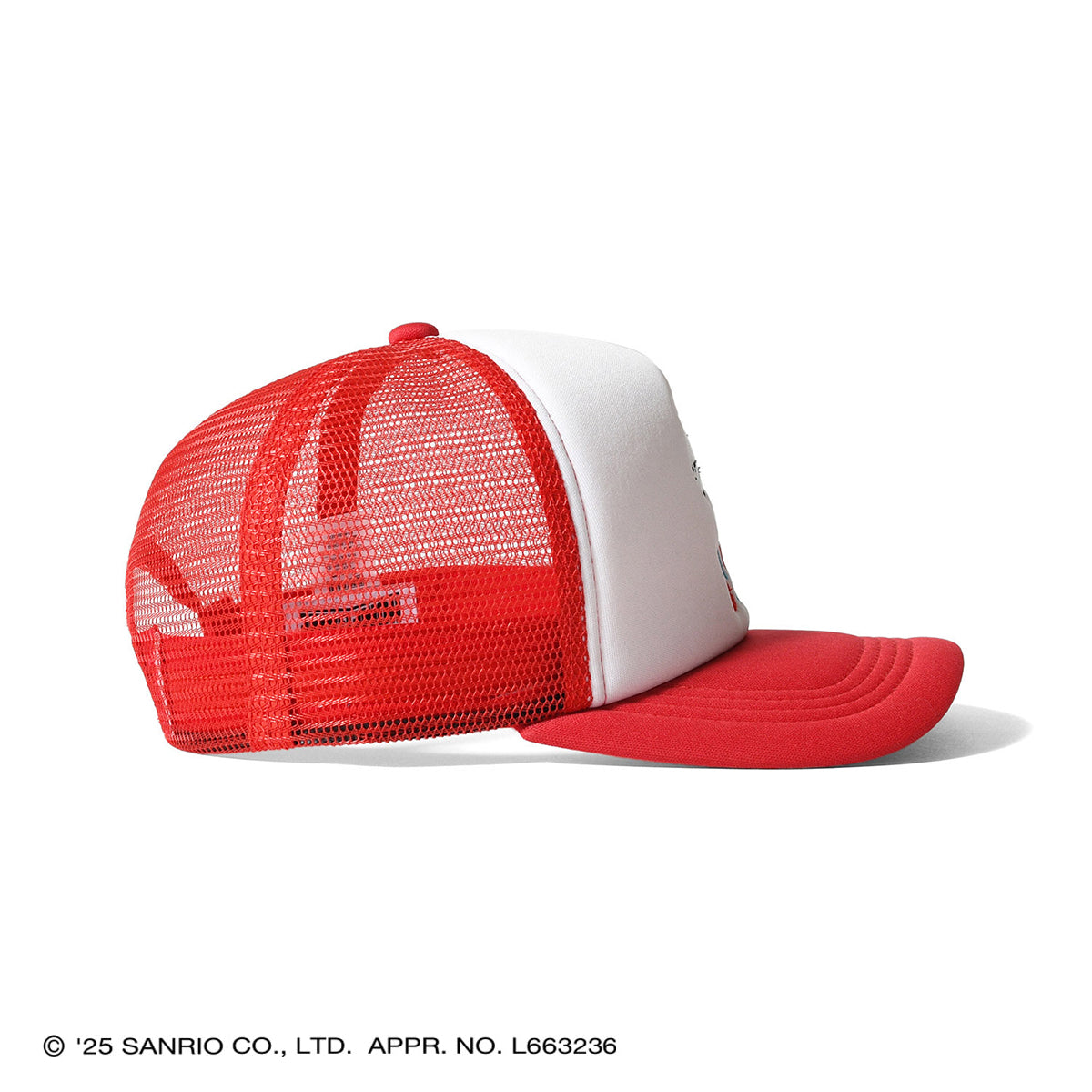 サンリオキャラクターズ×HOMEGAME - HELLO KITTY  MESH CAP RED【HG251406】