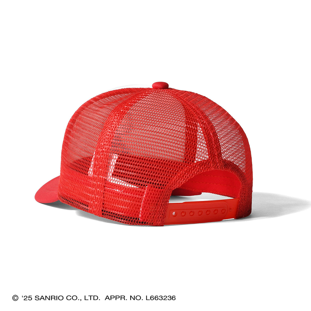 サンリオキャラクターズ×HOMEGAME - HELLO KITTY  MESH CAP RED【HG251406】