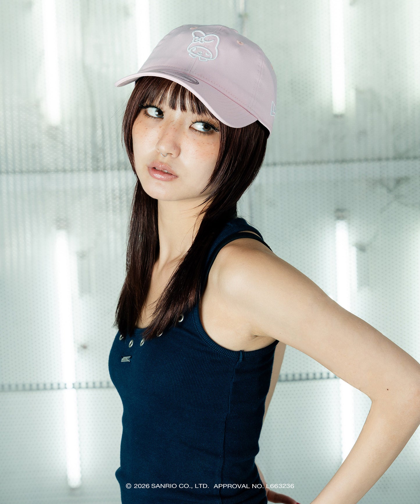 サンリオキャラクターズ×HOMEGAME - MY MELODY 3D EMBROIDERY 9TWENTY CAP PINK【14961047】