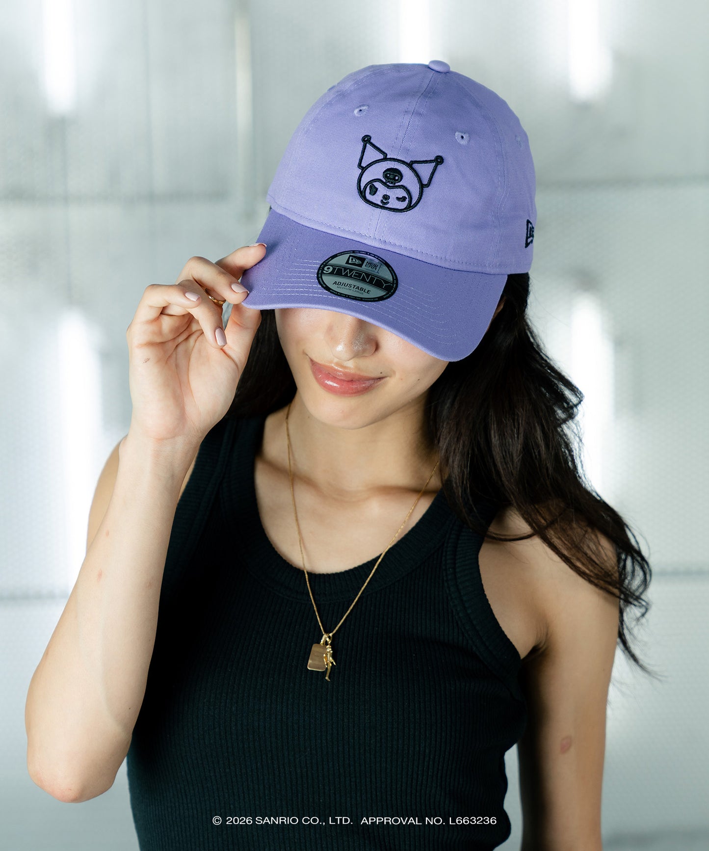 サンリオキャラクターズ×HOMEGAME - KUROMI 3D EMBROIDERY 9TWENTY CAP PURPLE【14961051】