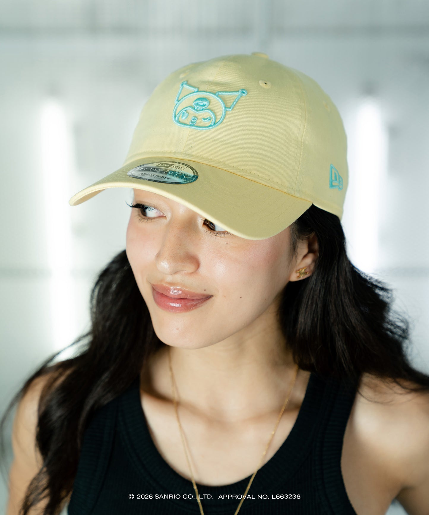 サンリオキャラクターズ×HOMEGAME - KUROMI 3D EMBROIDERY 9TWENTY CAP YELLOW【14961049】