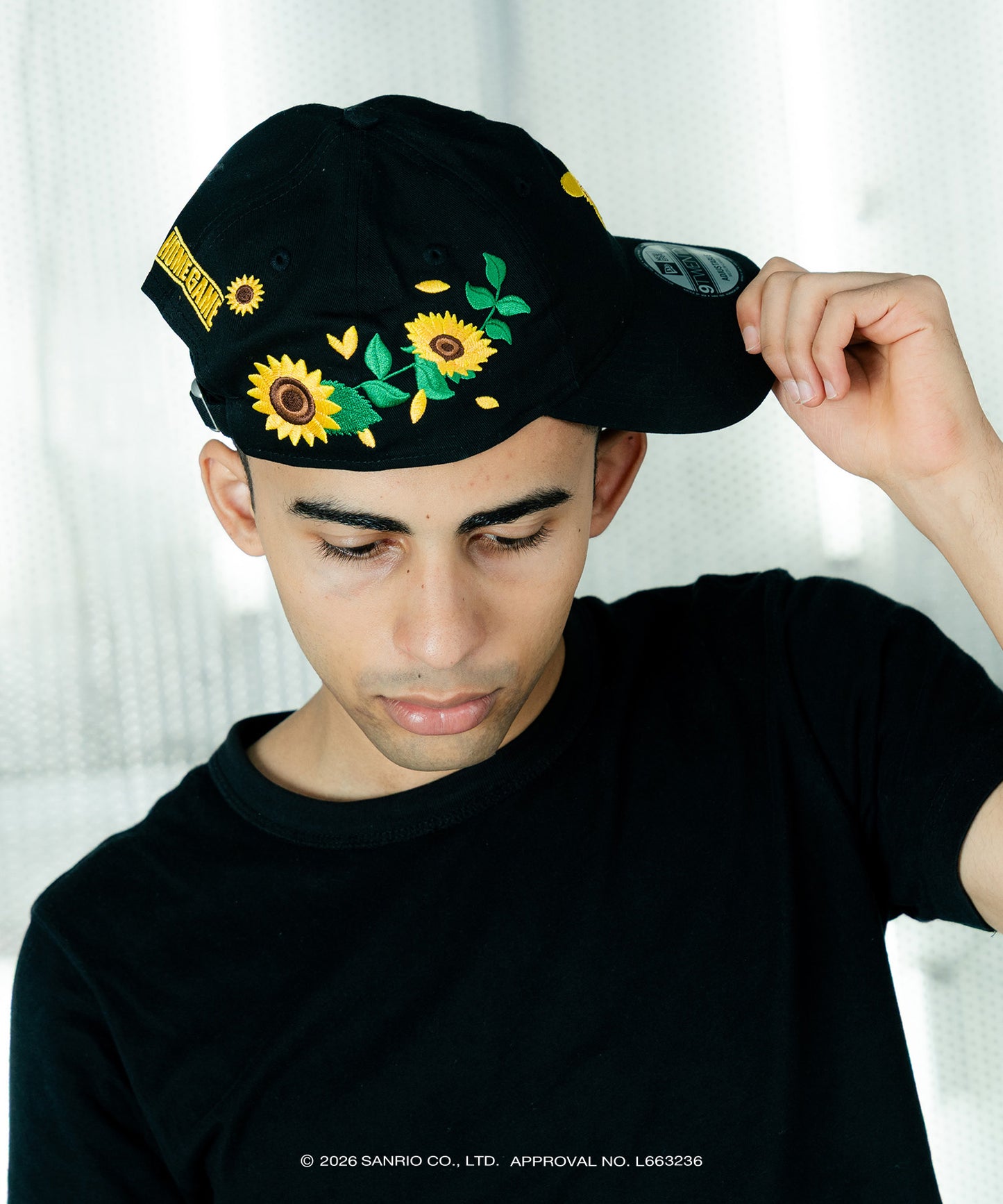 サンリオキャラクターズ×HOMEGAME - MY MELODY SUNFLOWER 9TWENTY CAP BLACK【14961045】