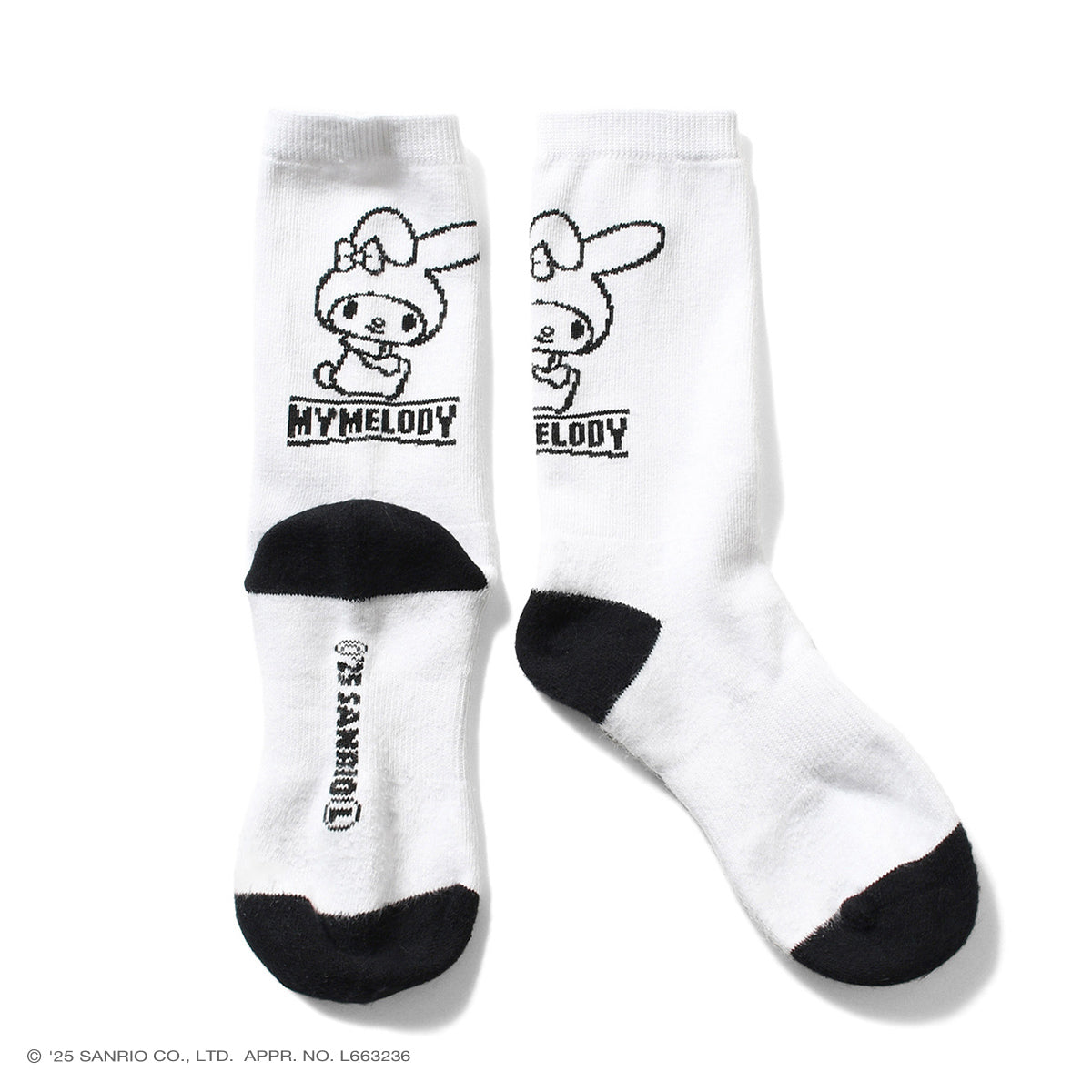 サンリオキャラクターズ×HOMEGAME - MY MELODY HOMEGAME SOCKS【HG251705】