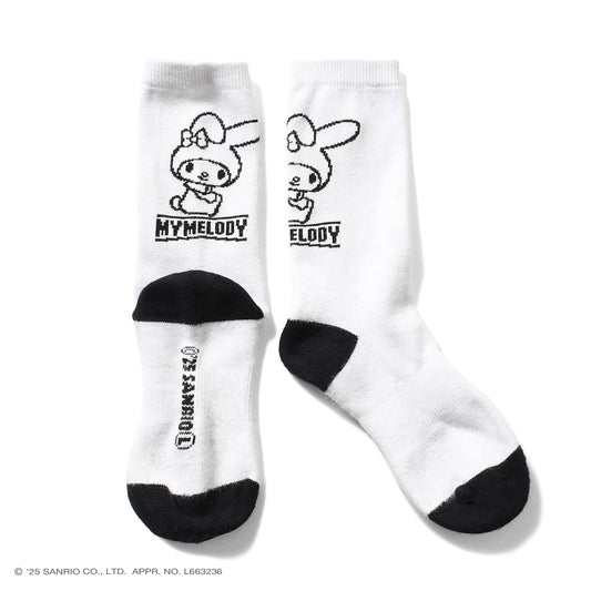 サンリオキャラクターズ×HOMEGAME - MY MELODY HOMEGAME SOCKS【HG251705】