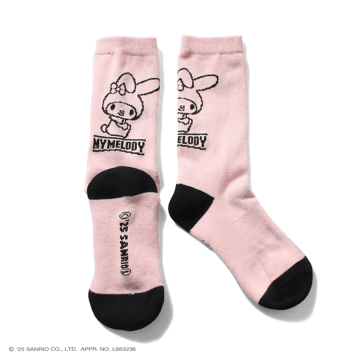 サンリオキャラクターズ×HOMEGAME - MY MELODY HOMEGAME SOCKS【HG251704】