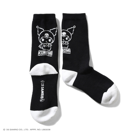 サンリオキャラクターズ×HOMEGAME - KUROMI HOMEGAME SOCKS【HG251709】