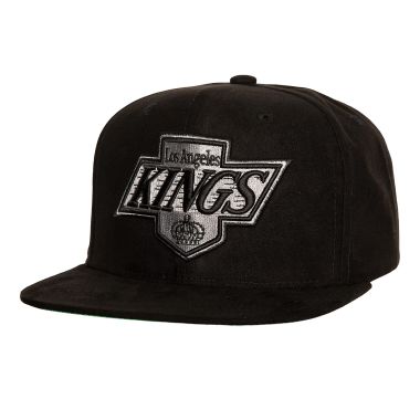 MITCHELL &amp; NESS Los Angeles Kings - SWEET SUEDE SNAPBACK VNTG LAK [HHSS7357]