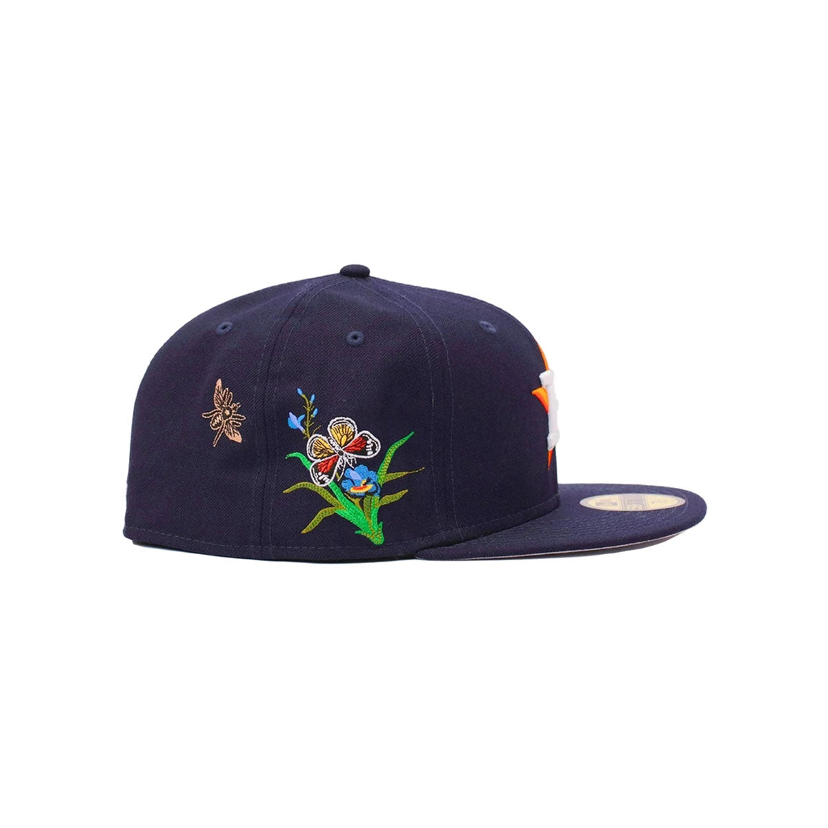 NEW ERA × FELT Houston Astros - 59FIFTY BUTTERFLY GARDEN NAVY