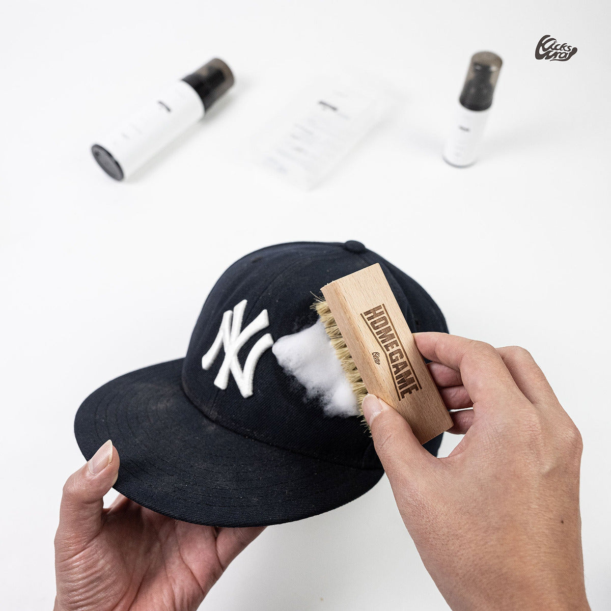 HOMEGAME x KicksWrap Foam Hat Cleaner 200ml クリーナー【KWHG-003】