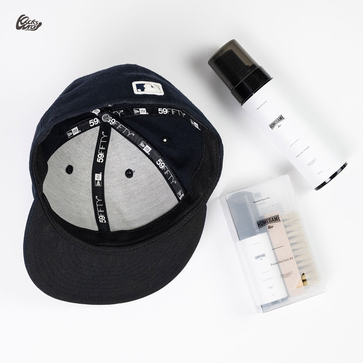 HOMEGAME x KicksWrap Foam Hat Care Kit クリーニングキット【KWHG-002】