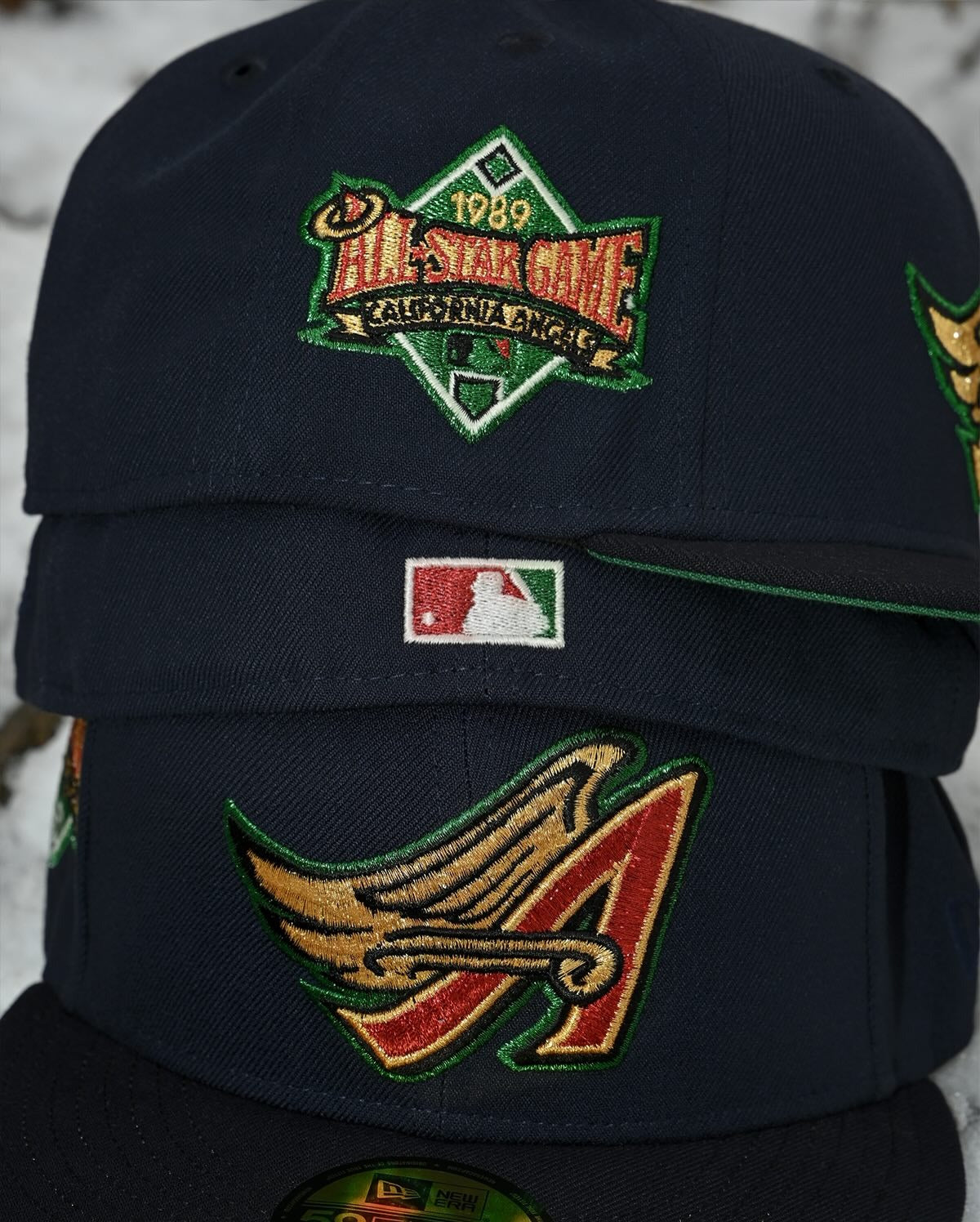 NEW ERA - Anaheim Angels CO 59FIFTY All Star Game 1989 Navy