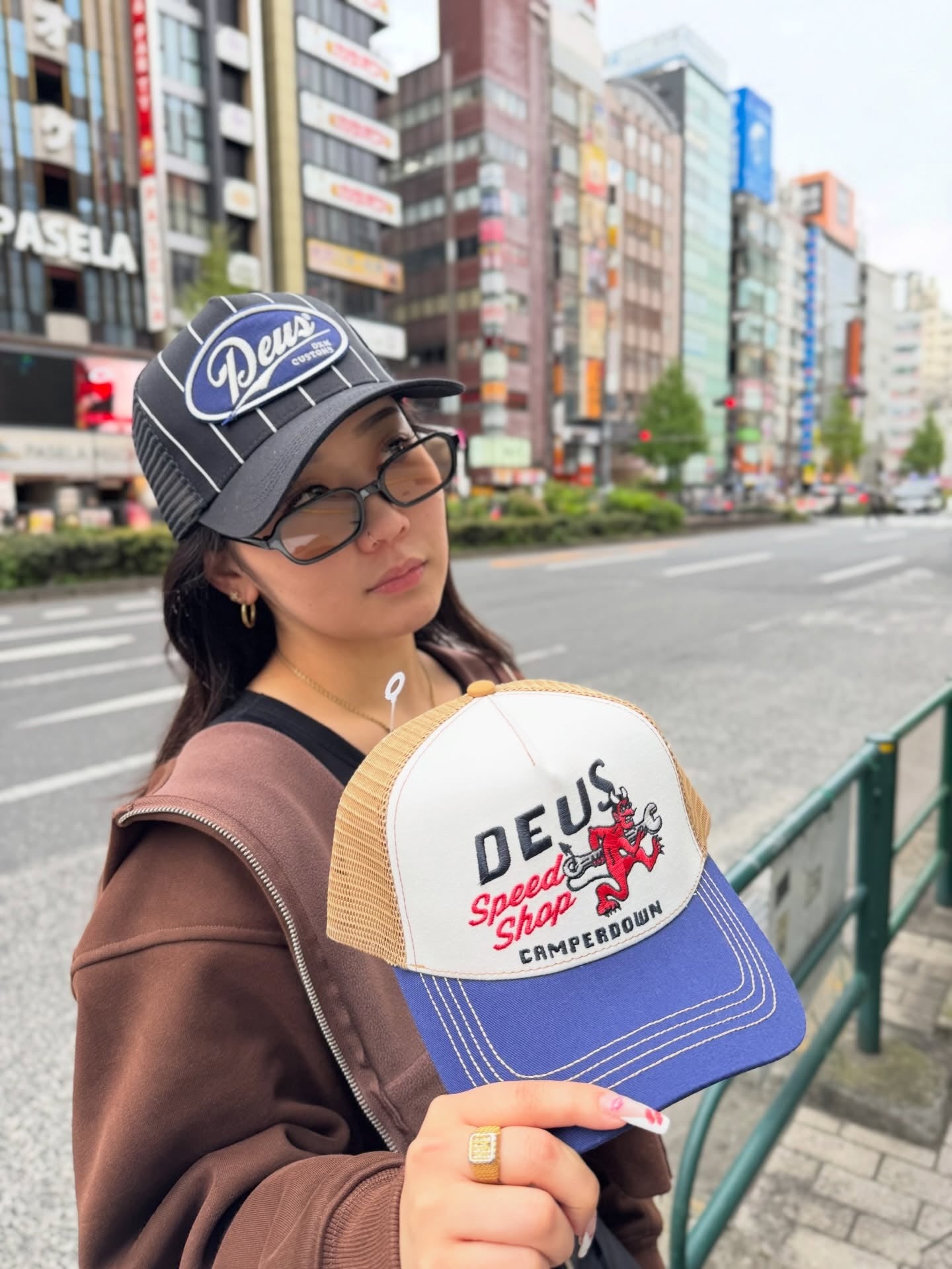 DEUS EX MACHINA - Forecourt Trucker Black 【D261MHA339】