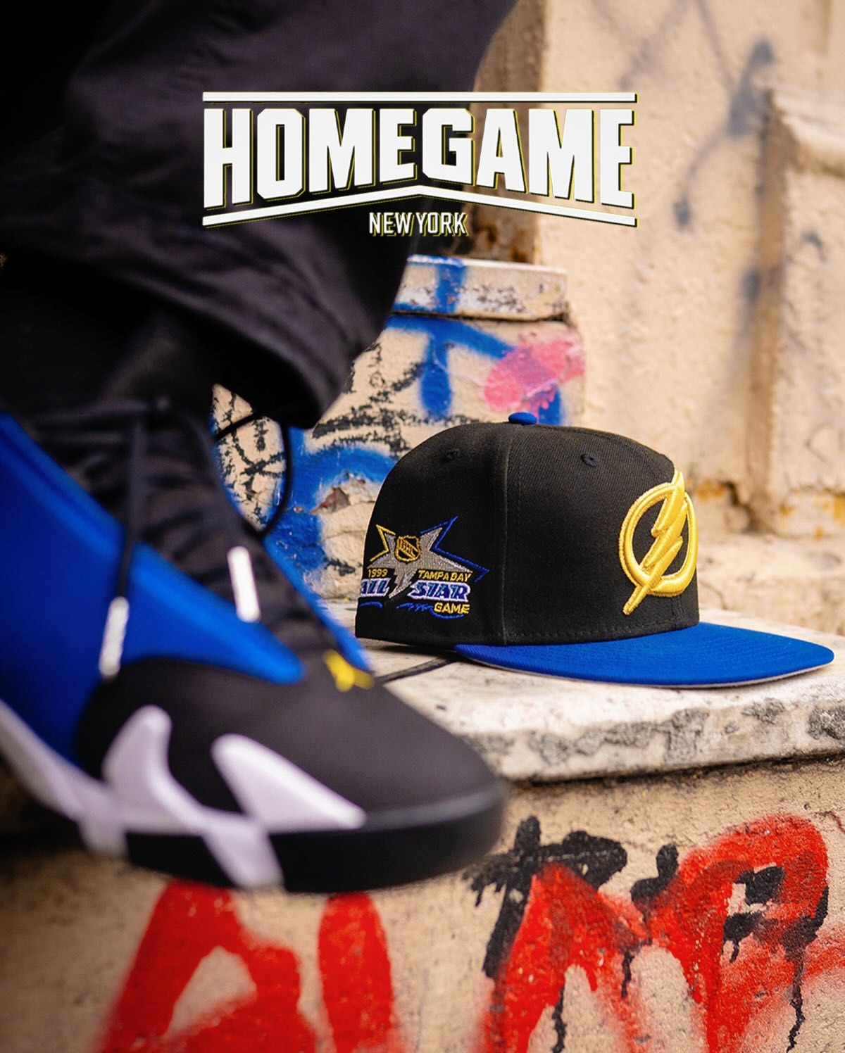 NEW ERA Tampa Bay Rays - 59Fifty Lightning 1999 All Star Game Black/Blue