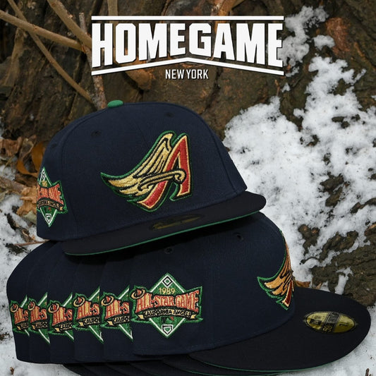 NEW ERA - Anaheim Angels CO 59FIFTY All Star Game 1989 Navy