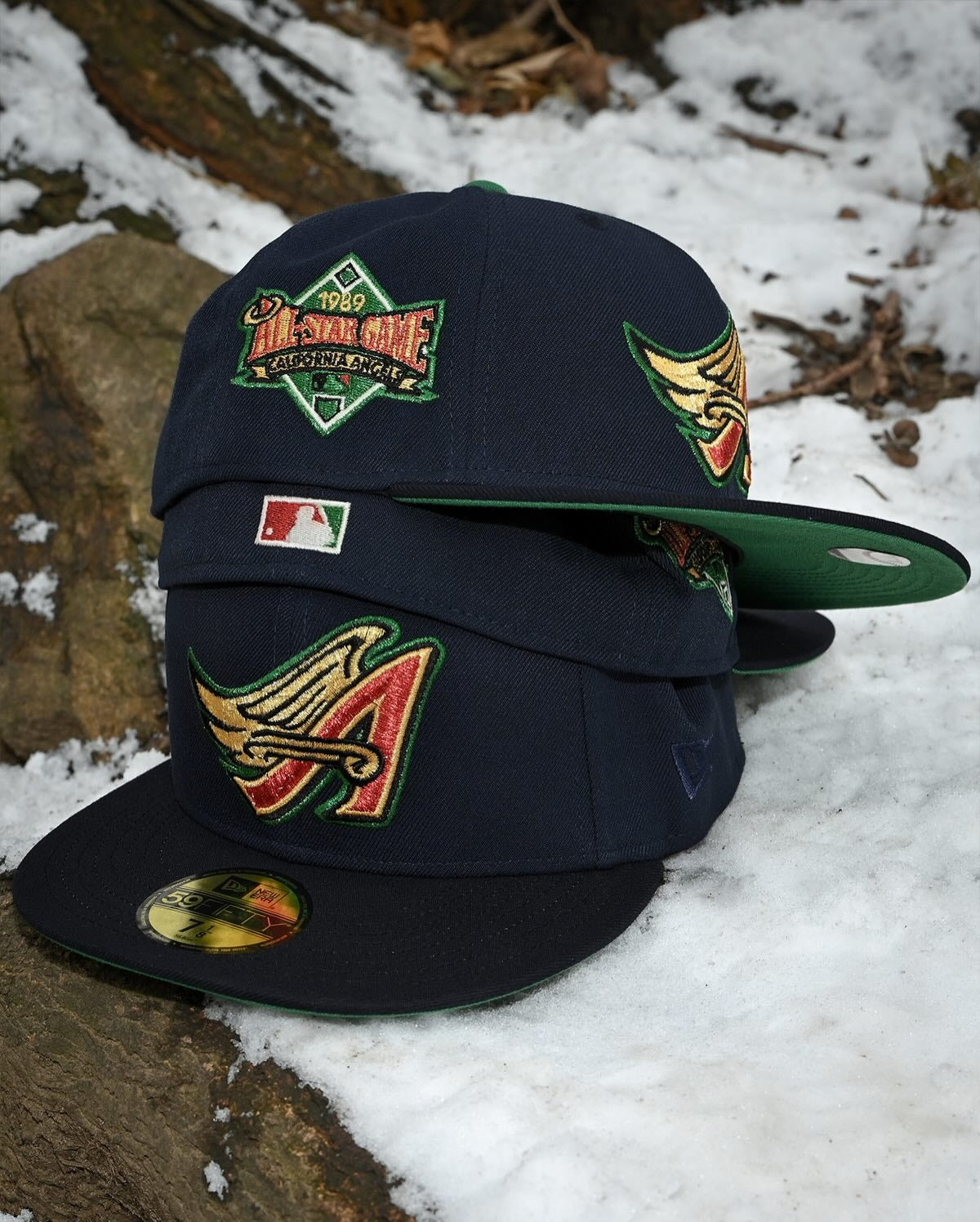 NEW ERA - Anaheim Angels CO 59FIFTY All Star Game 1989 Navy