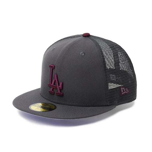 NEW ERA LOS ANGELES DODGERS - 59FIFTY TRACKER HYDRANGEA GRAY【14745132】