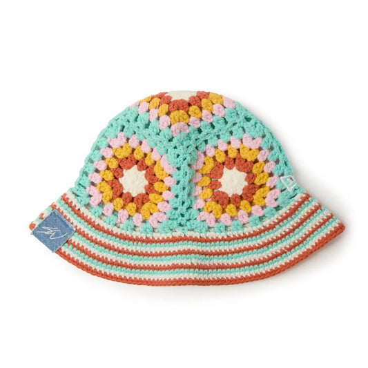 NEW ERA - CROCHET KNIT BUCKET EXPLORER SEAN WOTHERSPOON BLUE TINT【15156375】